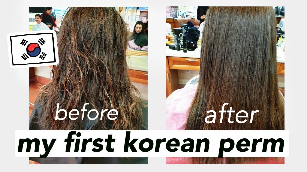What is Korean Hair Straightening 매직 스트레이트?