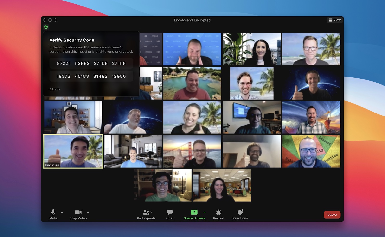 Zoom End는 iOS 13, 14 및 Android 8에 대한 지원이 다가오는 업데이트로 지원합니다.