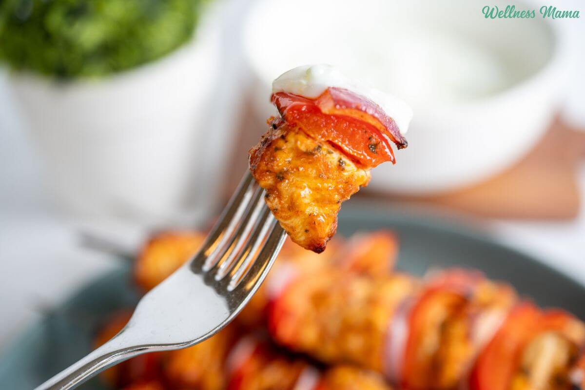 에어 프라이어 해리스 치킨 꼬치