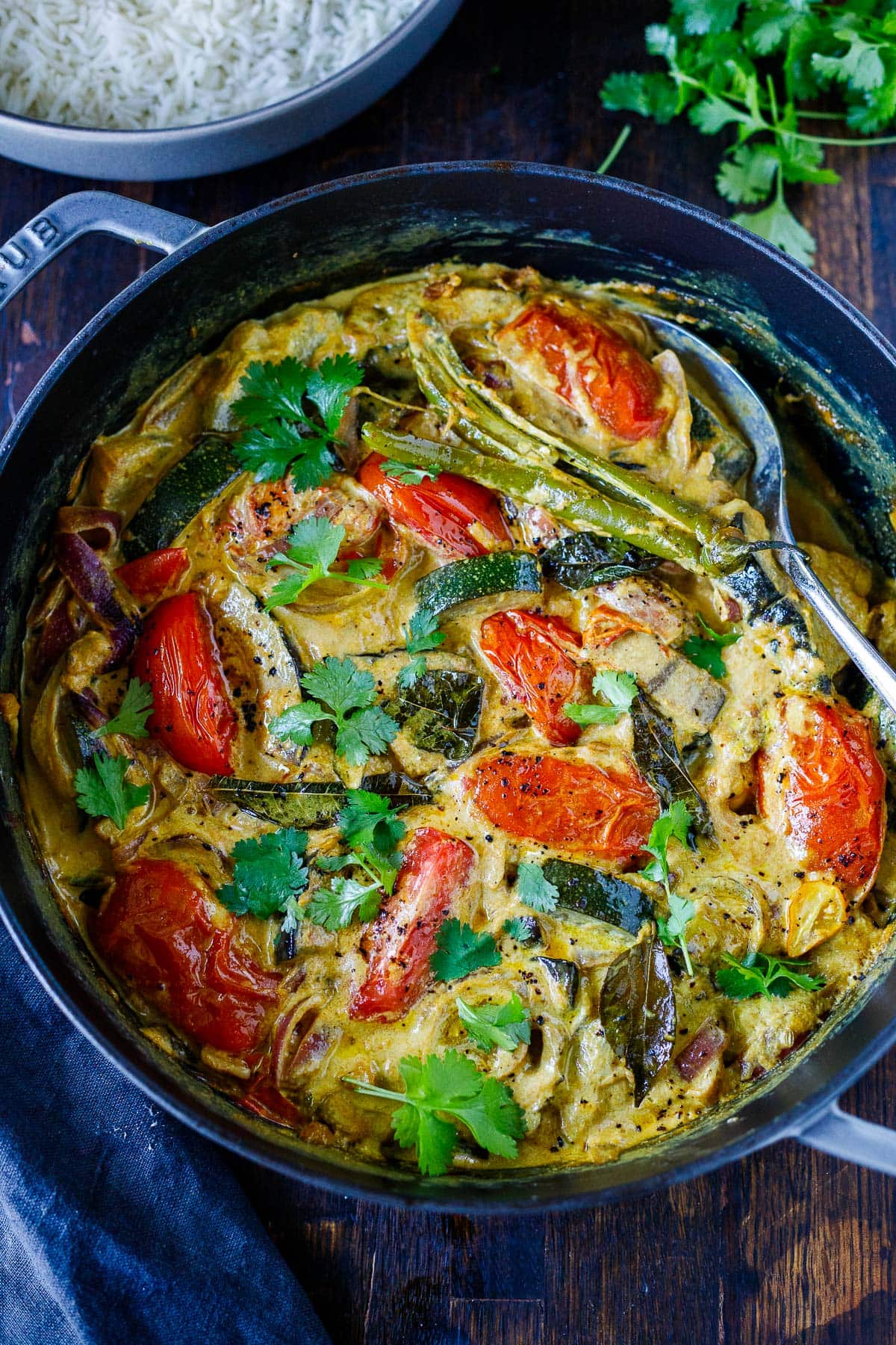 집에서 맛있는 인도 야채 카레 피어싱