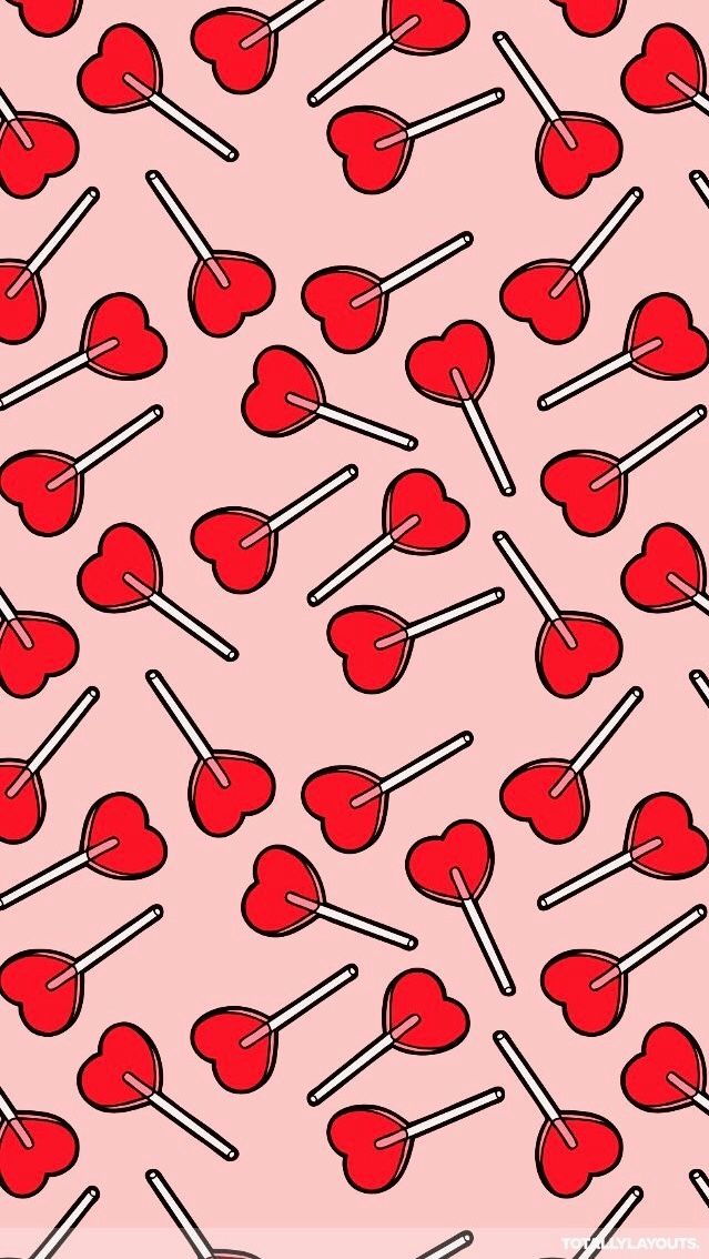 발렌타인 데이 프레피 배경화면
(Valentine’s Day Preppy Wallpaper)