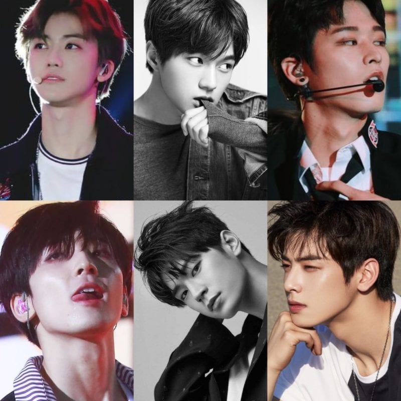 잘생긴 남자 K-Pop 아이돌 보기
(Handsome Male K-Pop Idols to See)