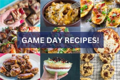 저포드맵 식단 게임 데이 레시피
(jeo podeumaep sikdan geim dei resipi)

*This translates directly to “Low FODMAP Diet Game Day Recipes”*