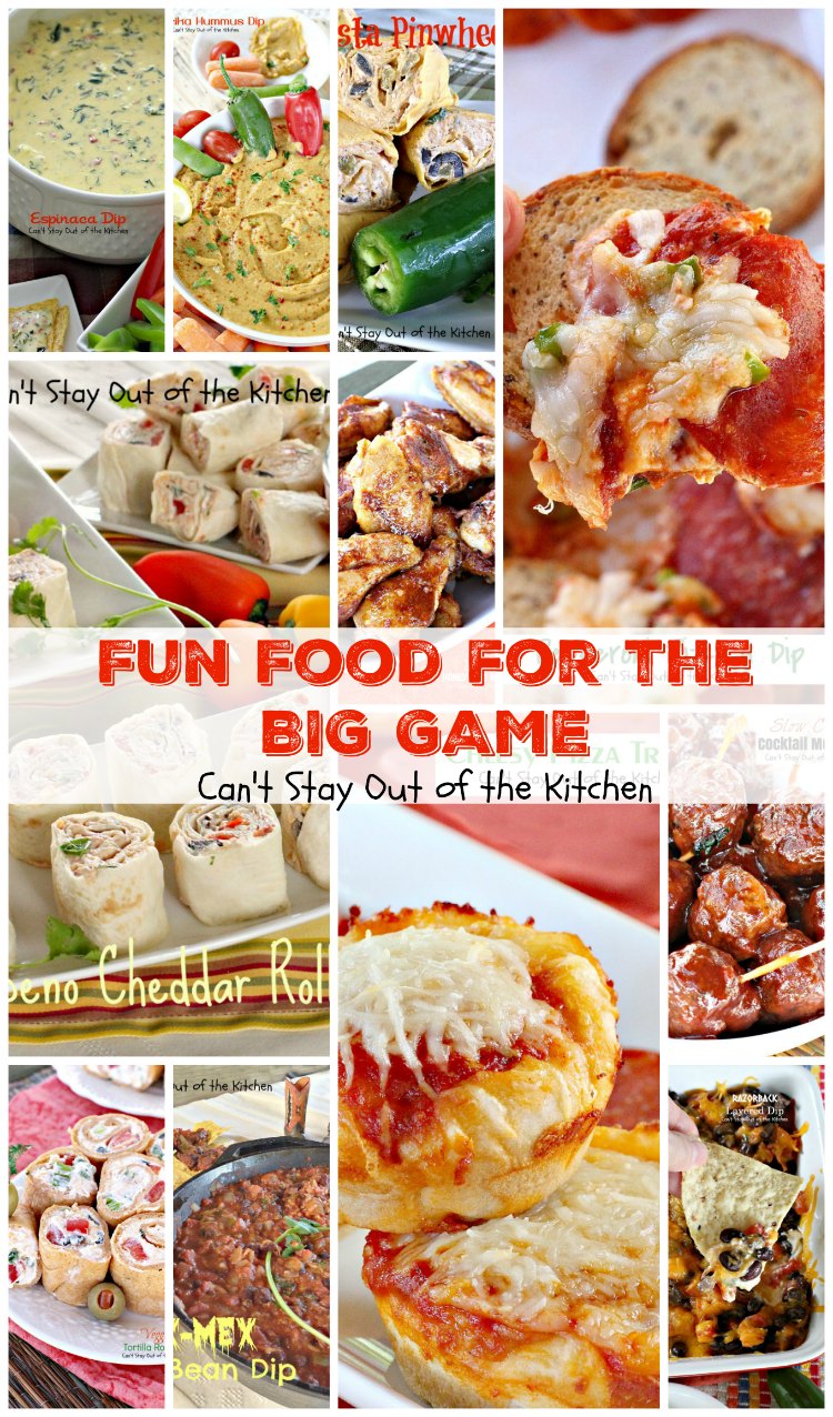 주방 빅 게임 데이 레시피 모음
(The kitchen big game day recipe collection)