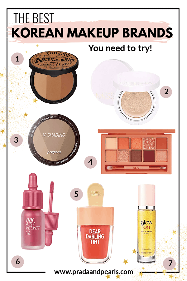 한국 메이크업 리스트: 최고의 제품 추천
(Korean makeup list: Best product recommendations)


If I have to shorten it to 7-8 words and avoid the colon, a more literal translation focusing on function would be:

한국 메이크업 리스트 확인하세요
(Korean makeup list check it out/confirm)