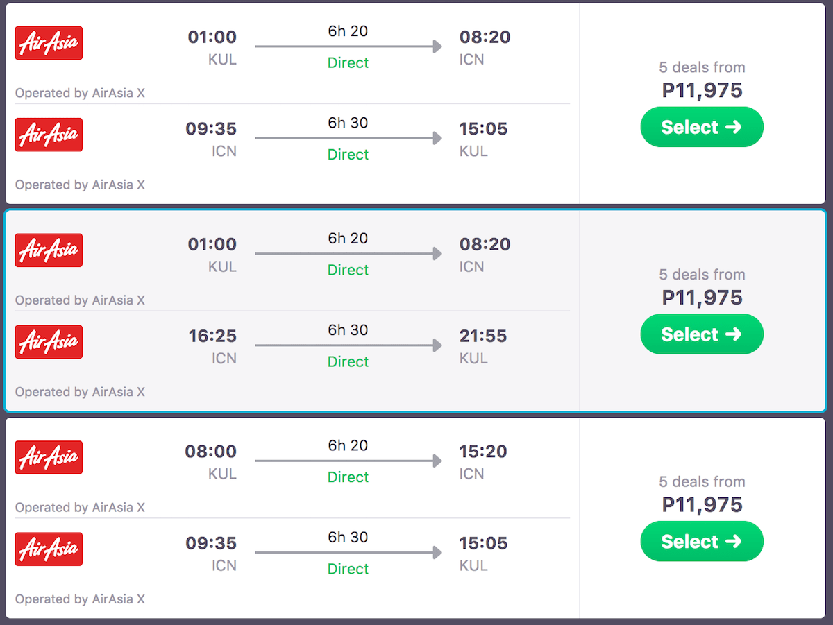 한국 여행 가격 알아보기 (Korea trip price)