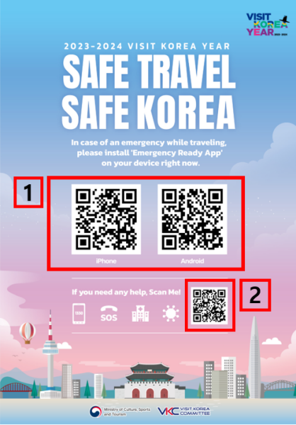 한국 여행 QR 코드 – 간편 체크인
(South Korea Travel QR Code – Easy Check-in)