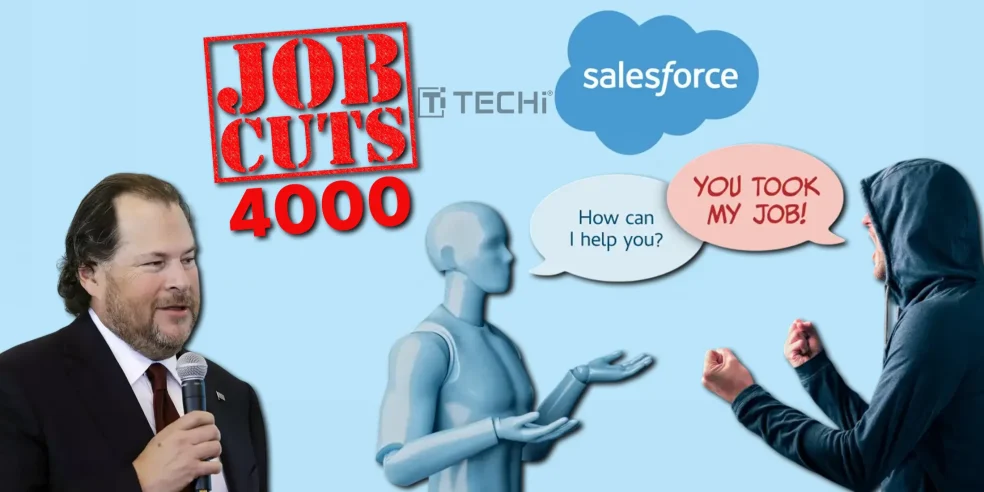 Salesforce는 AI 통합 중에 4,000 명의 고객 지원을 줄이고 전무 이사가 밝혀졌습니다.