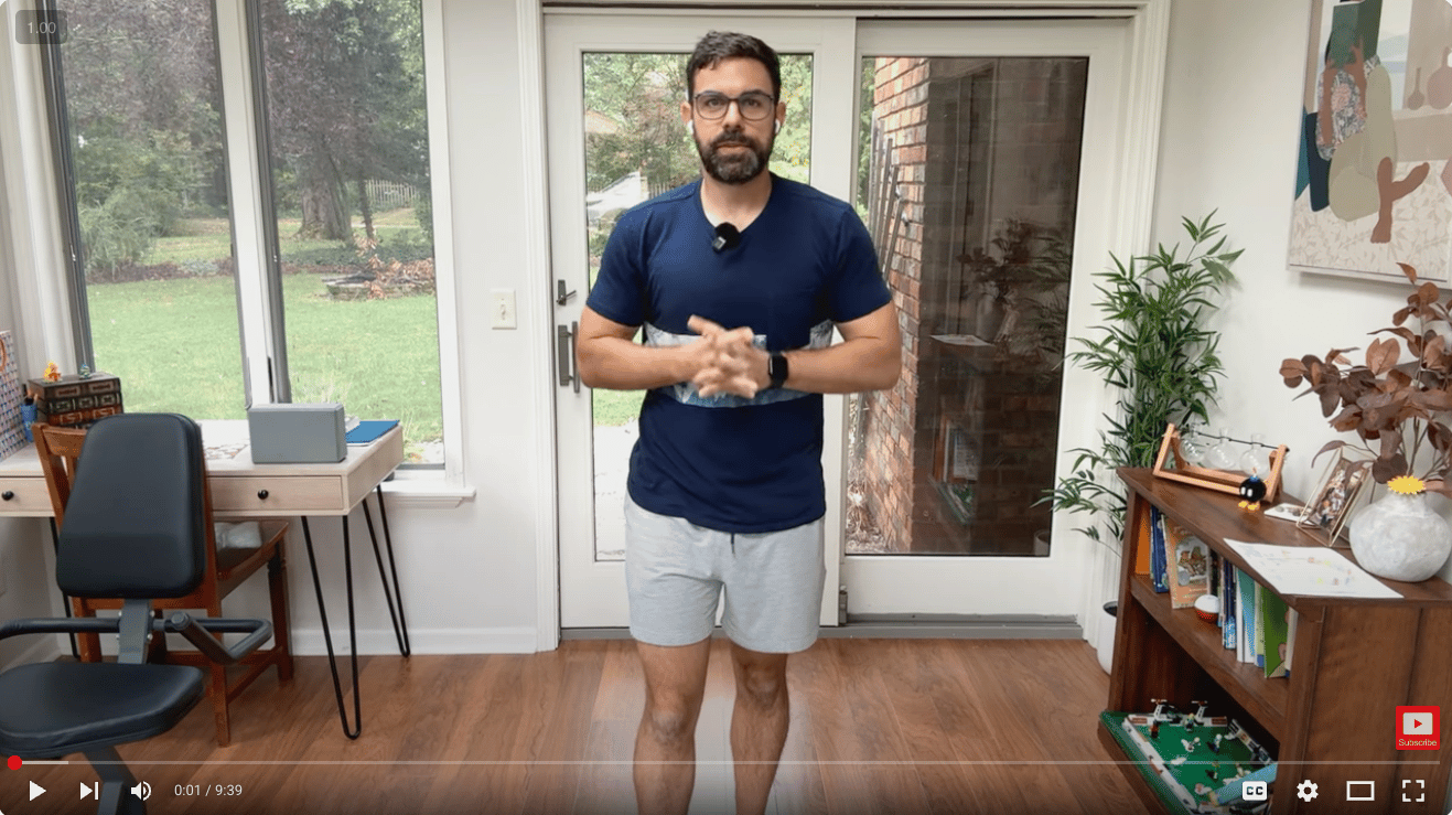 조인트 오일을 유지하기 위해 매일 5 분 일일 이동성