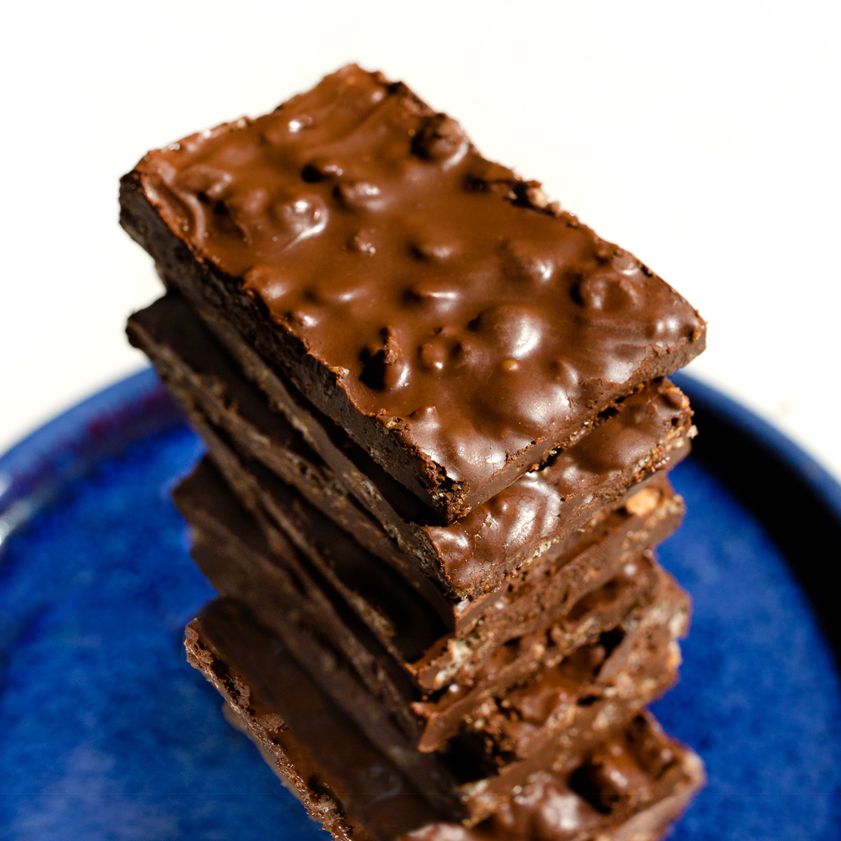 홈메이드 크런치 바 – 단 2가지 재료!